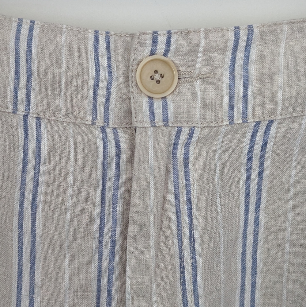 Sundance | 16 | Wilde Bermuda Striped Linen Short - Picture 7 of 11